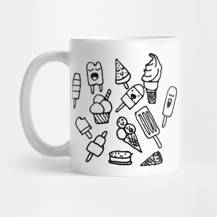 Ice cream pattern Mug